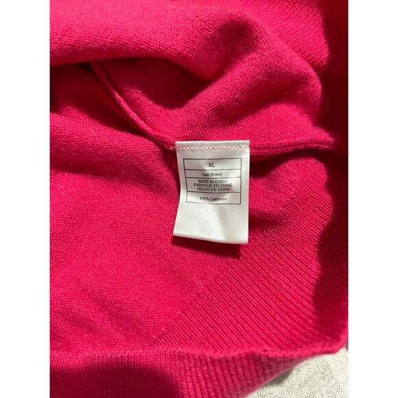 Last Brand cashmere sweater quiet luxury classic winter casual business women XL - Picture 4 of 5